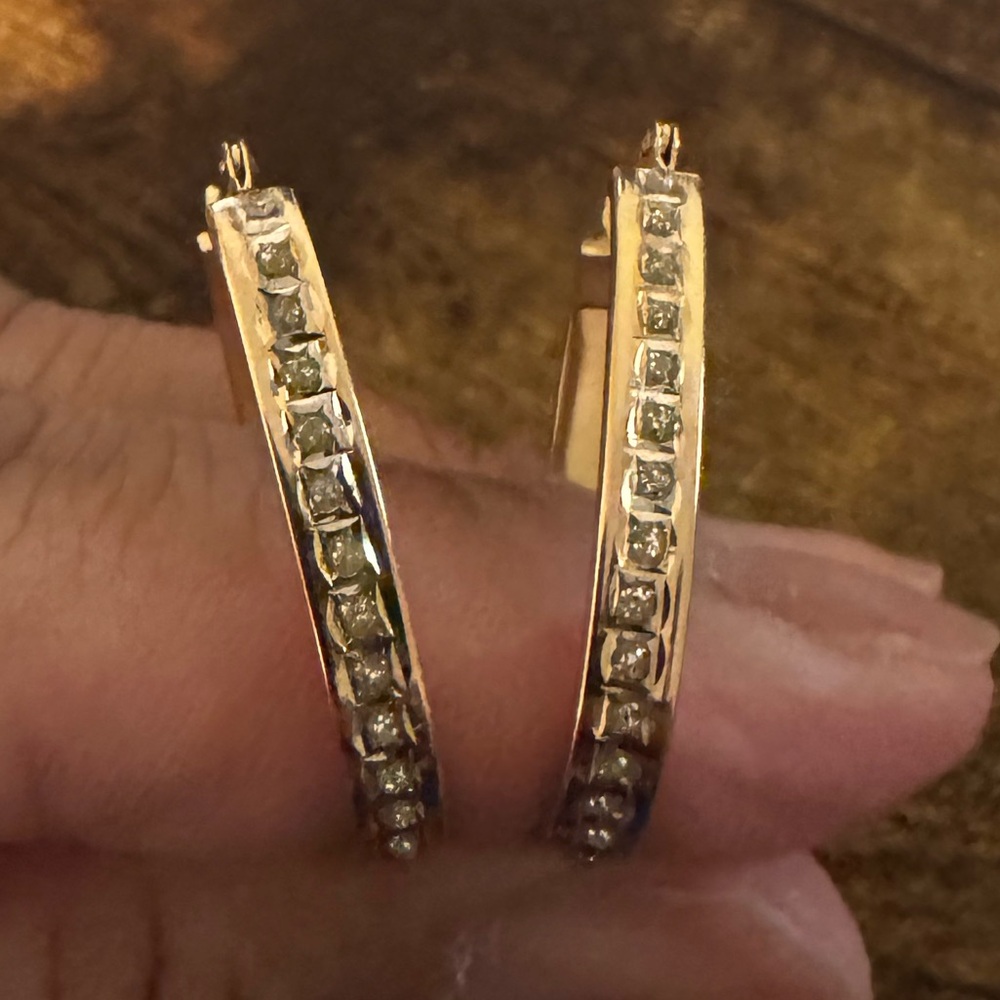 Gold Hoop Earrings
